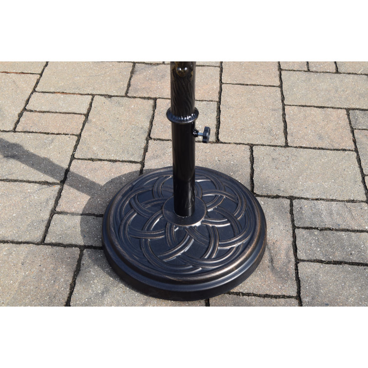 Oakland Living 33 Lb. Metal Free Standing Umbrella Base & Reviews
